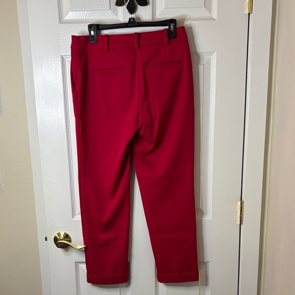 Loft Red and Black Women's Pants Bundle of 2 The Devin Slim Size 6 - Picture 5 of 13